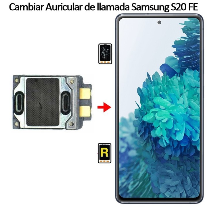 Cambiar Auricular De Llamada Samsung galaxy S20 FE