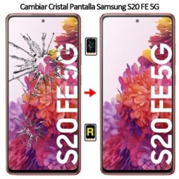 Cambiar Cristal de Pantalla Samsung Galaxy S20 FE 5G