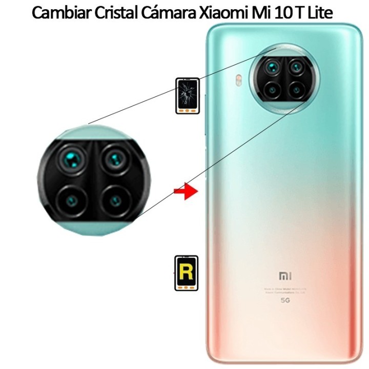 Cambiar Cristal Cámara Trasera Xiaomi Mi 10T Lite 5G