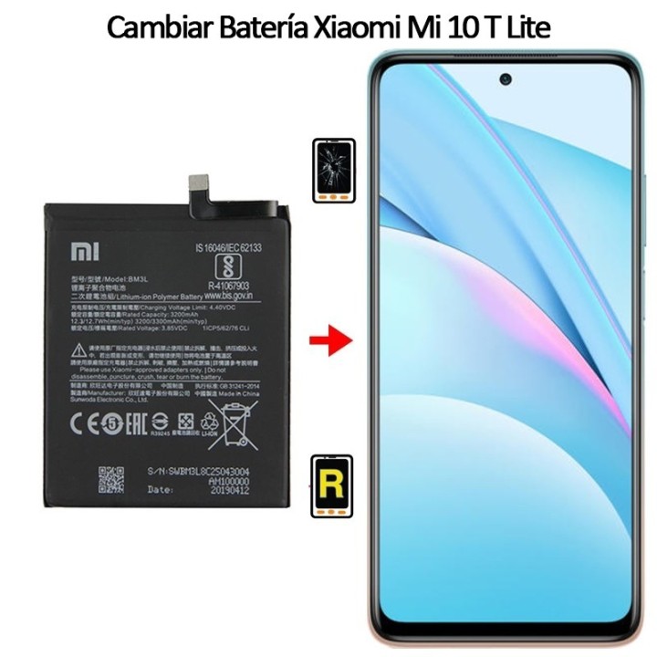 Cambiar Batería Xiaomi Mi 10T Lite 5G BM4W