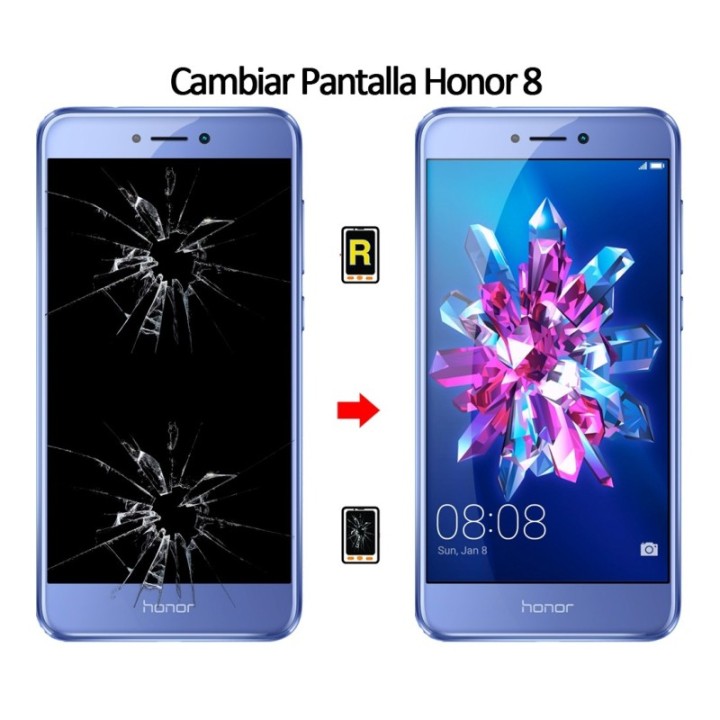 Cambiar Pantalla Honor 8