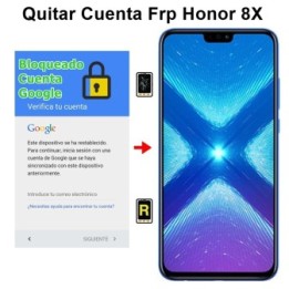 Eliminar Cuenta Google Honor 8X