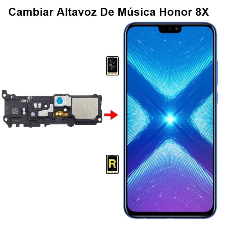 Cambiar Altavoz De Música Honor 8X