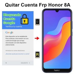 Eliminar Cuenta Google Honor 8A