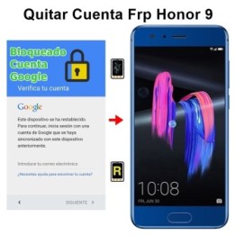 Eliminar Cuenta Google Honor 9