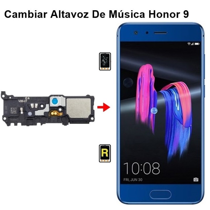 Cambiar Altavoz De Música Honor 9
