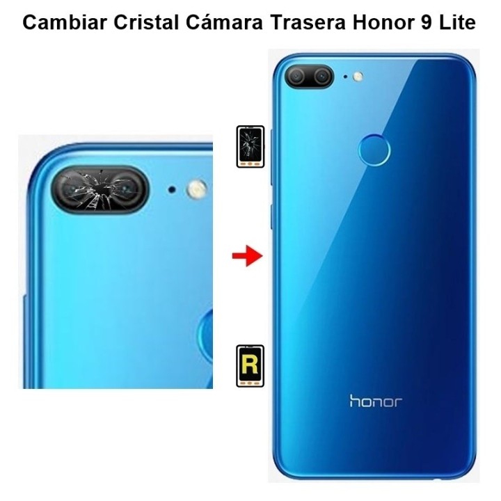 Cambiar Cristal Cámara Trasera Honor 9 Lite