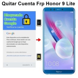 Eliminar Cuenta Google Honor 9 Lite