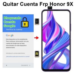 Eliminar Cuenta Google Honor 9X