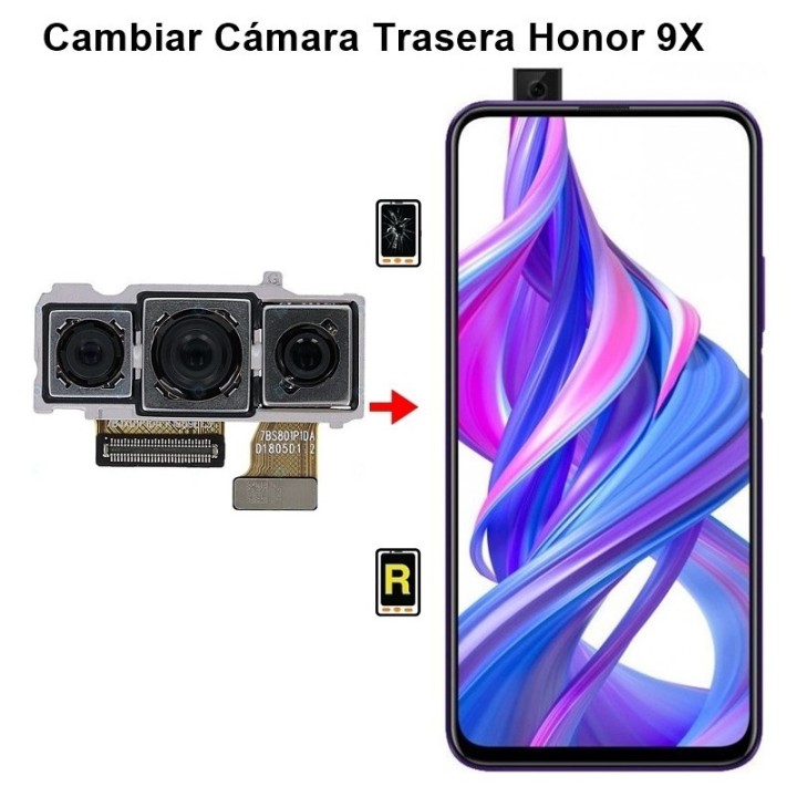 Cambiar Cámara Trasera Honor 9X