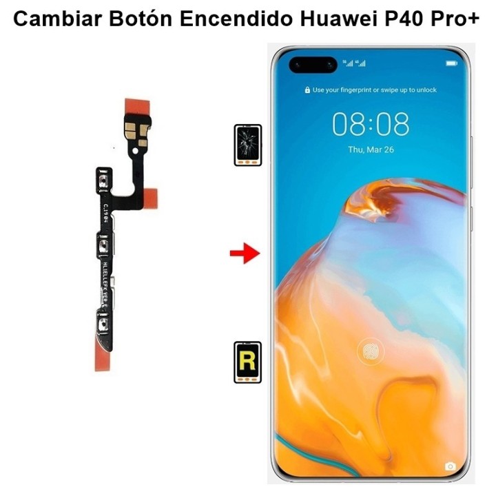 Cambiar Botones de Volumen y Silencio Huawei P40 Pro plus