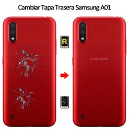 Cambiar Tapa Trasera Samsung Galaxy A01