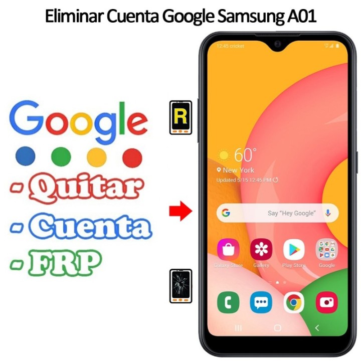 Eliminar Cuenta Google Samsung Galaxy A01