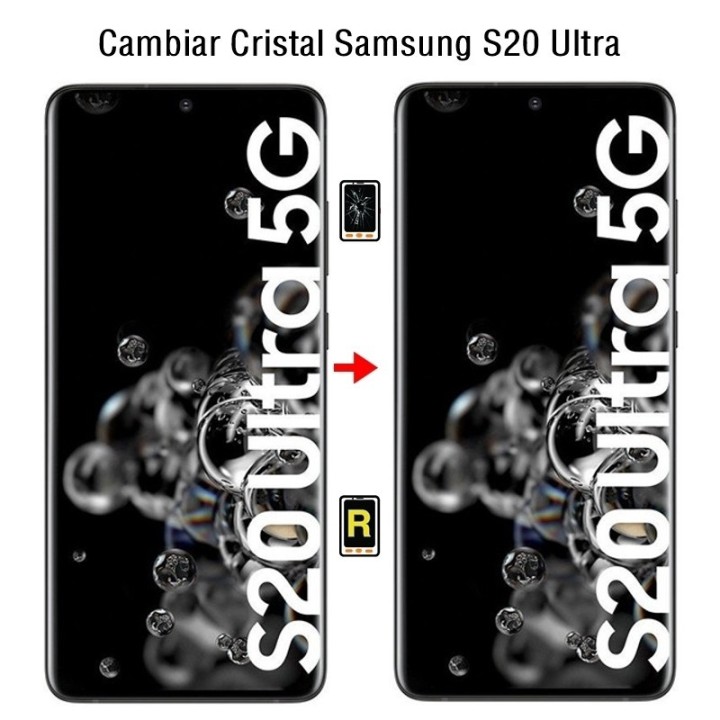 Cambiar Cristal De Pantalla Samsung Galaxy S20 Ultra