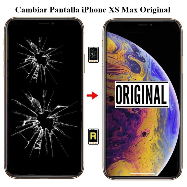 Cambiar Pantalla iPhone XS Max Original