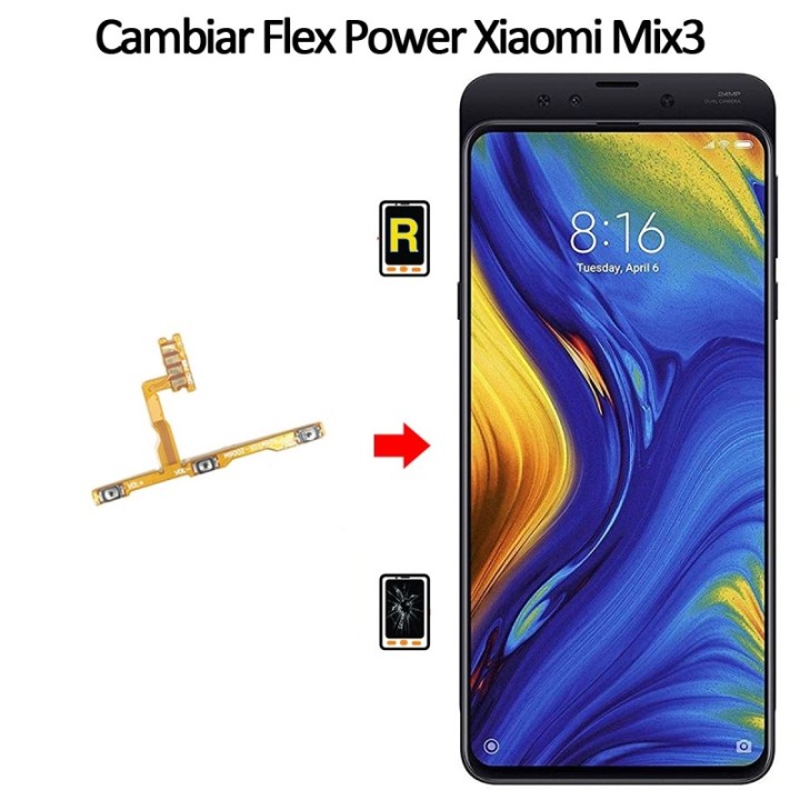 Cambiar Botón De Volumen Xiaomi Mi Mix 3