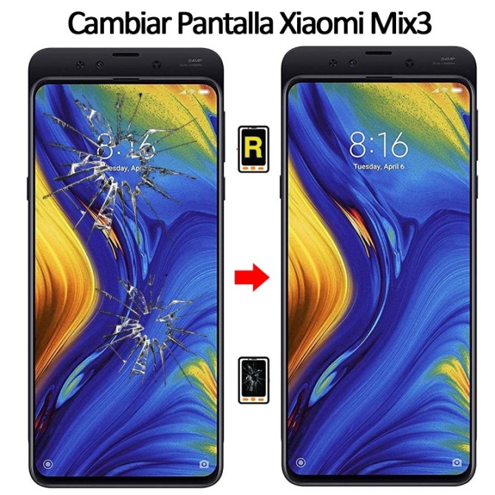 Cambiar Cristal De Pantalla Xiaomi Mi Mix 3