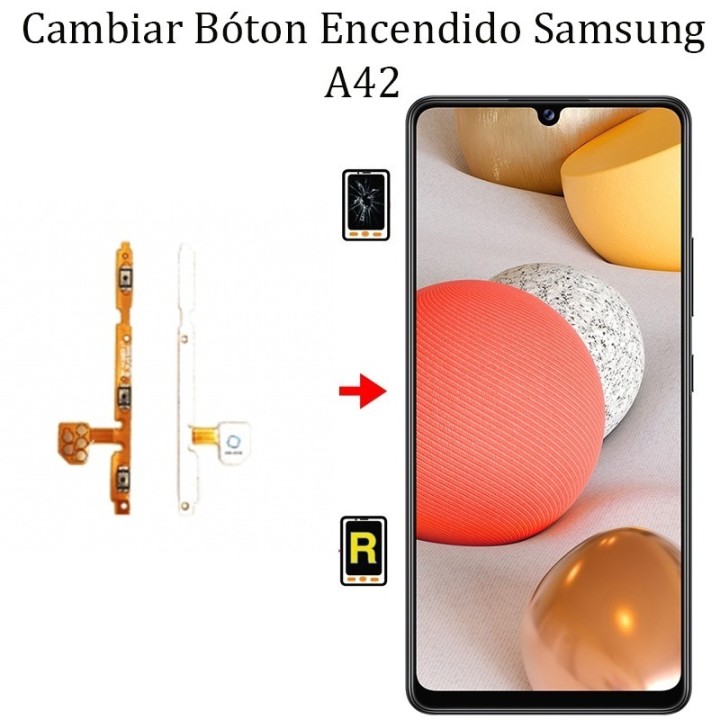 Cambiar Botón De Volumen Samsung Galaxy A42 5G