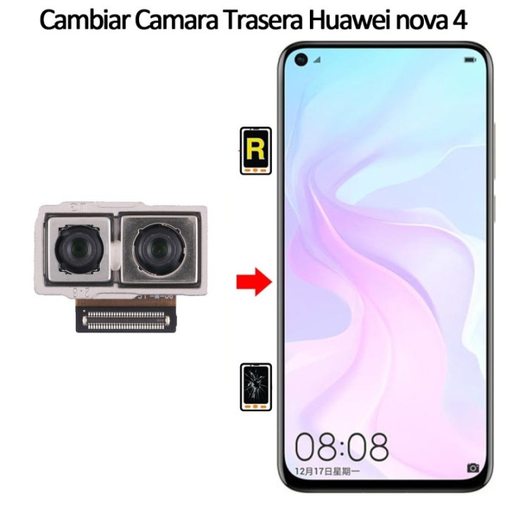Cambiar Cámara Trasera Huawei Nova 4