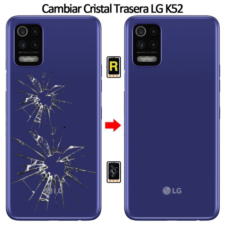 Cambiar Tapa Trasera LG K52