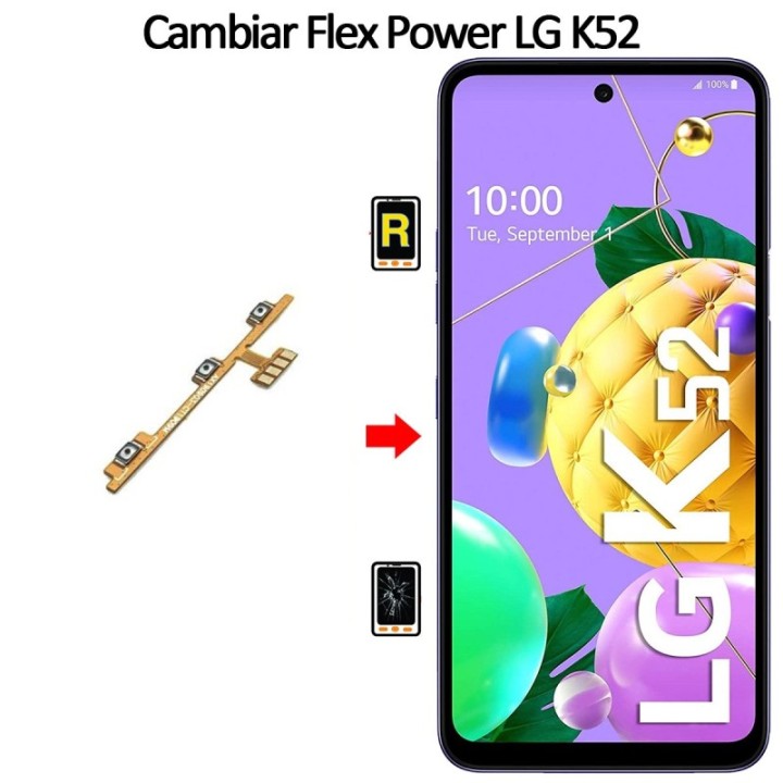Cambiar Botón De Volumen LG K52