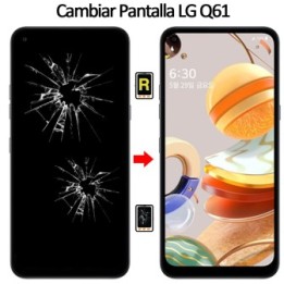 Cambiar Pantalla LG Q61