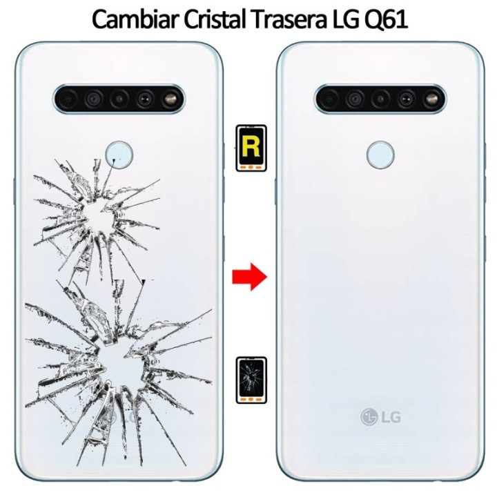 Cambiar Tapa Trasera LG Q61