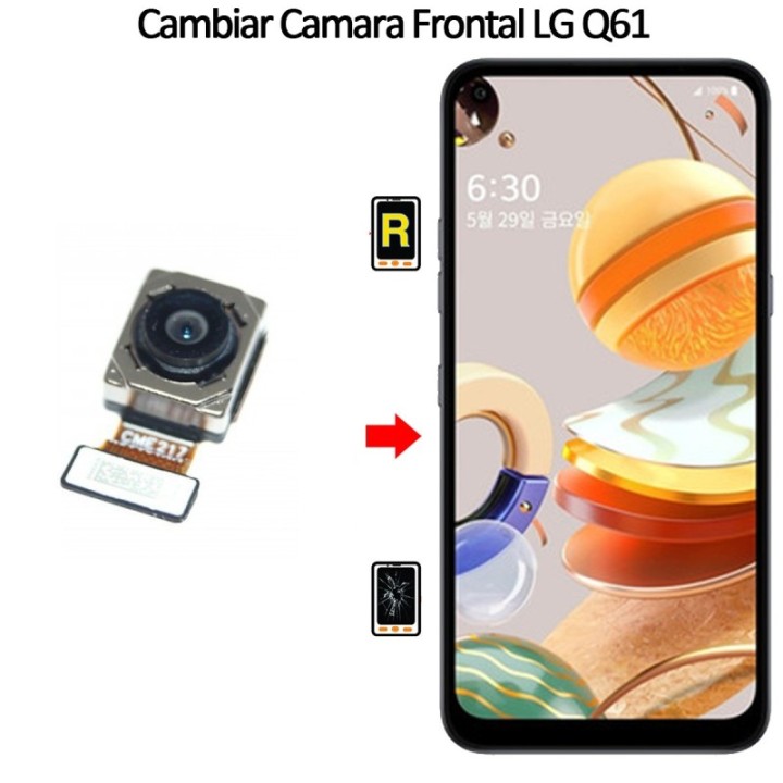 Cambiar Cámara Frontal LG Q61