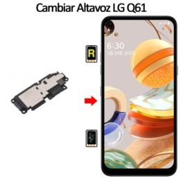 Cambiar Altavoz De Música LG Q61