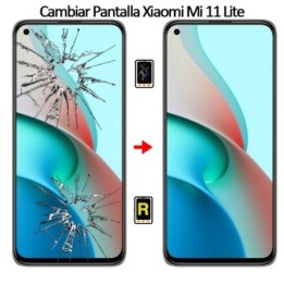 Cambiar Pantalla Xiaomi Mi 11 Lite 4G Original Sin Marco