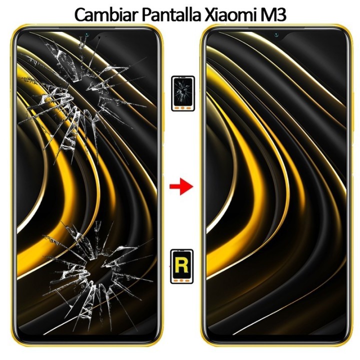 Cambiar Cristal De Pantalla Xiaomi Poco M3