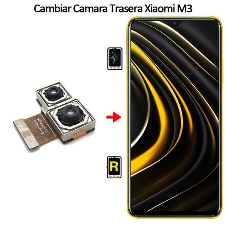Cambiar Cámara Trasera Xiaomi Poco M3