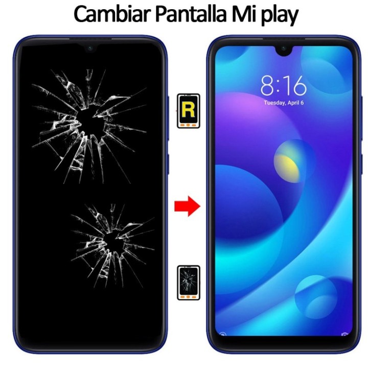 Cambiar Cristal De Pantalla Xiaomi Mi Play