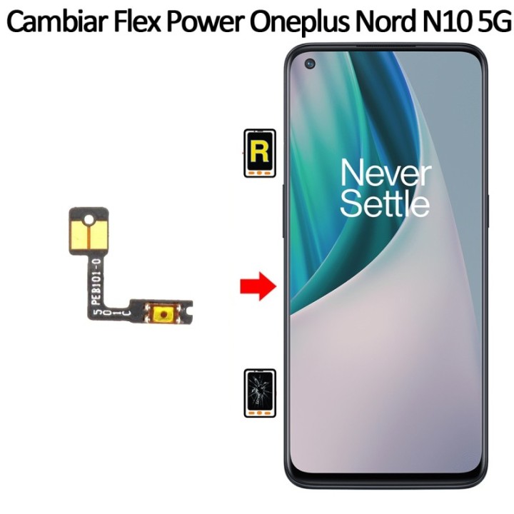 Cambiar Botón De Encendido Oneplus Nord N10 5G