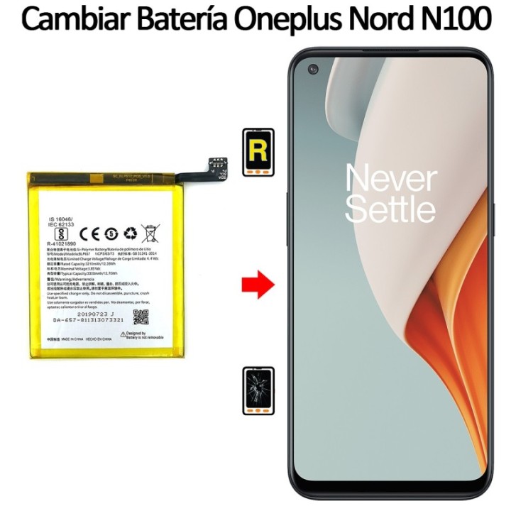Cambiar Batería Oneplus Nord N100