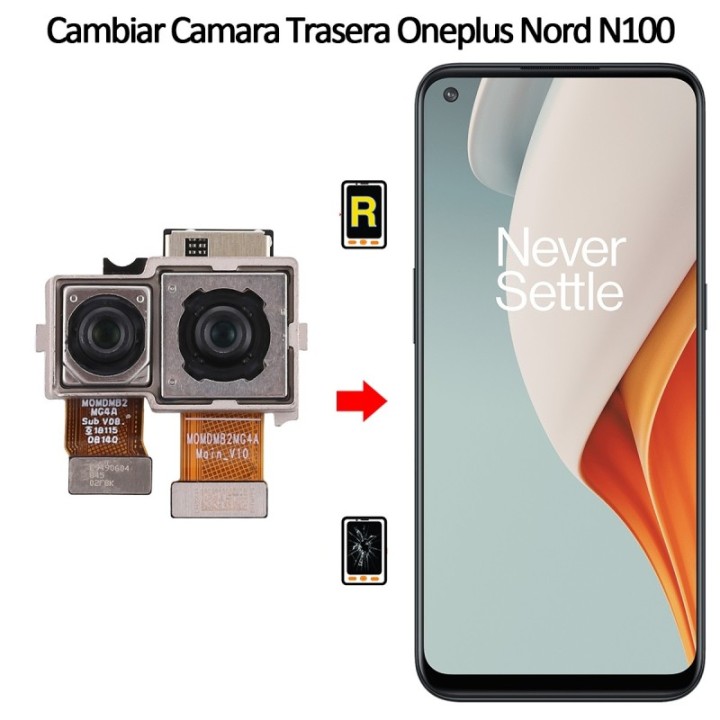 Cambiar Cámara Trasera Oneplus Nord N100