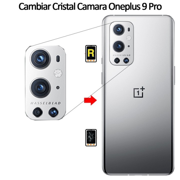 Cambiar Cristal Cámara Trasera Oneplus 9 Pro