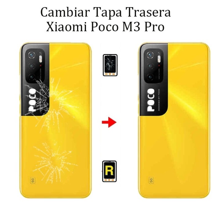 Cambiar Tapa Trasera Xiaomi Poco M3 Pro 5G
