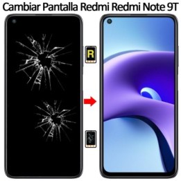 Cambiar Pantalla Xiaomi Redmi Note 9T Original Con Marco