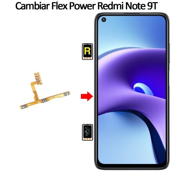 Cambiar Botón De Volumen Xiaomi Redmi Note 9T