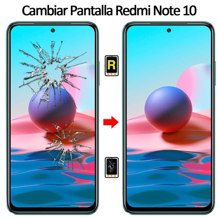Cambiar Pantalla Xiaomi Redmi Note 10 Original sin marco