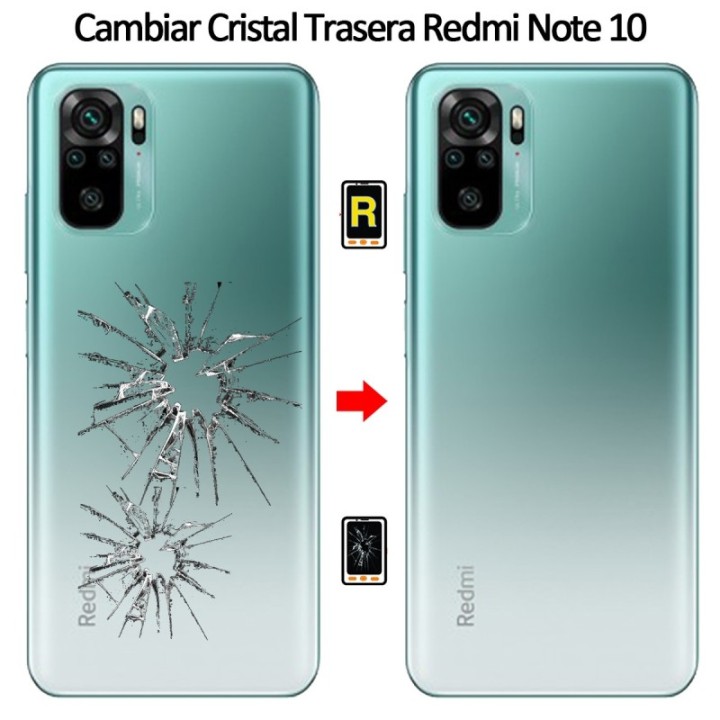Cambiar Tapa Trasera Xiaomi Redmi Note 10