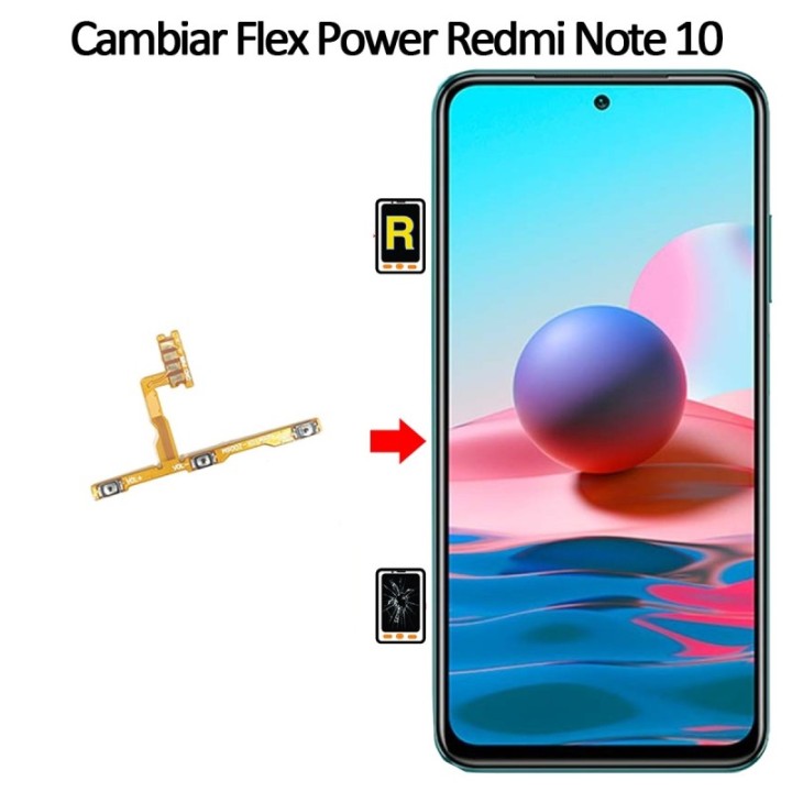 Cambiar Botón De Encendido Xiaomi Redmi Note 10