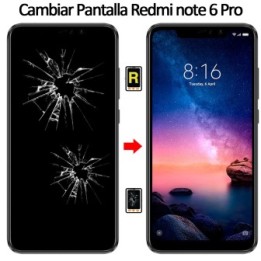 Cambiar Cristal De Pantalla Xiaomi Redmi Note 6 Pro