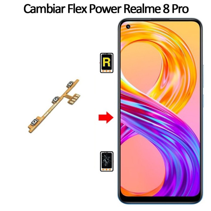 Cambiar Botón De Volumen Realme 8 Pro