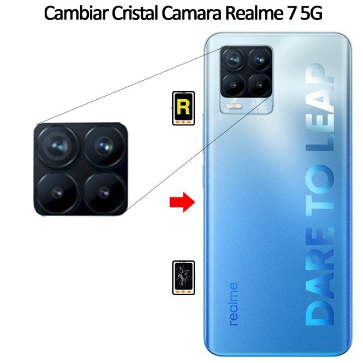 Cambiar Cristal Cámara Trasera Realme 7 5G