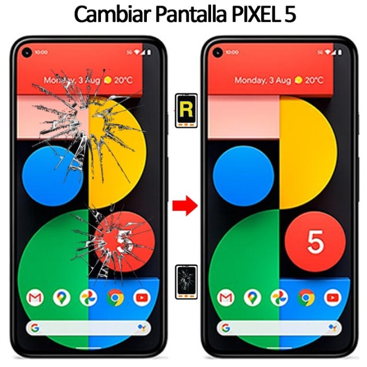 Cambiar Pantalla Google Pixel 5 Original