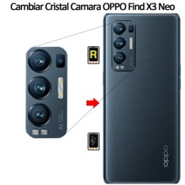 Cambiar Cristal Cámara Trasera Oppo Find X3 Neo