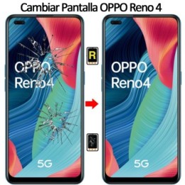 Cambiar Cristal De Pantalla Oppo Reno 4 5G