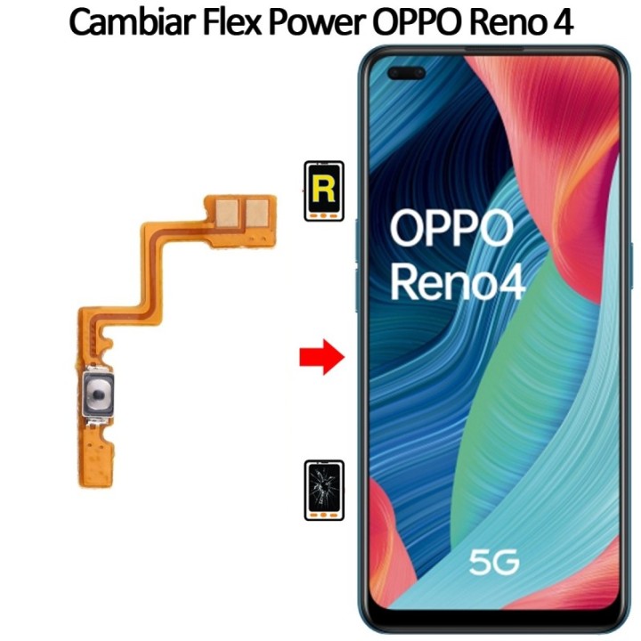 Cambiar Botón De Encendido Oppo Reno 4 5G